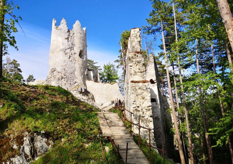 Zrúcanina Blatnického hradu, Blatnica, Slovakia, Slovakia